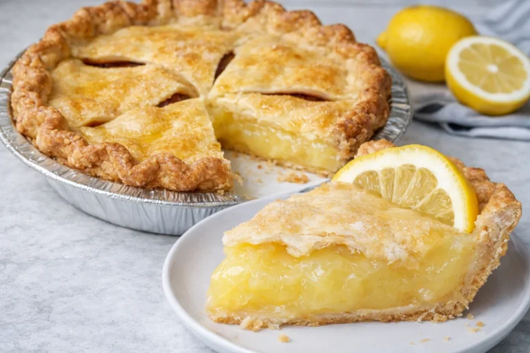 Whip Up an Irresistible Double-Crusted Lemon Pie