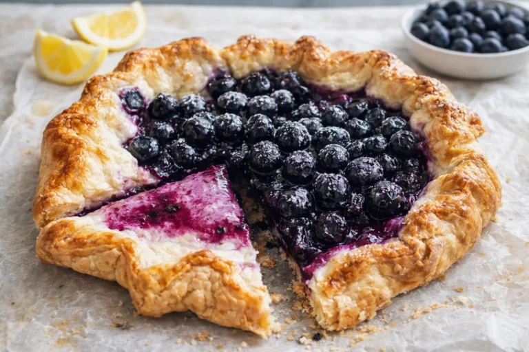 Magical Blueberry Lemon Galette Recipe