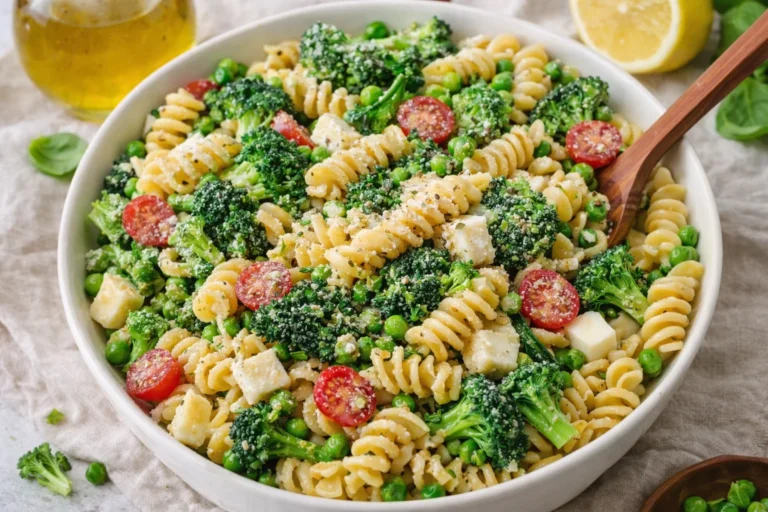 Refreshing Spring Pasta Salad with Broccoli