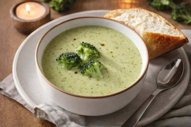 Velvety Cream of Broccoli Soup Recipe