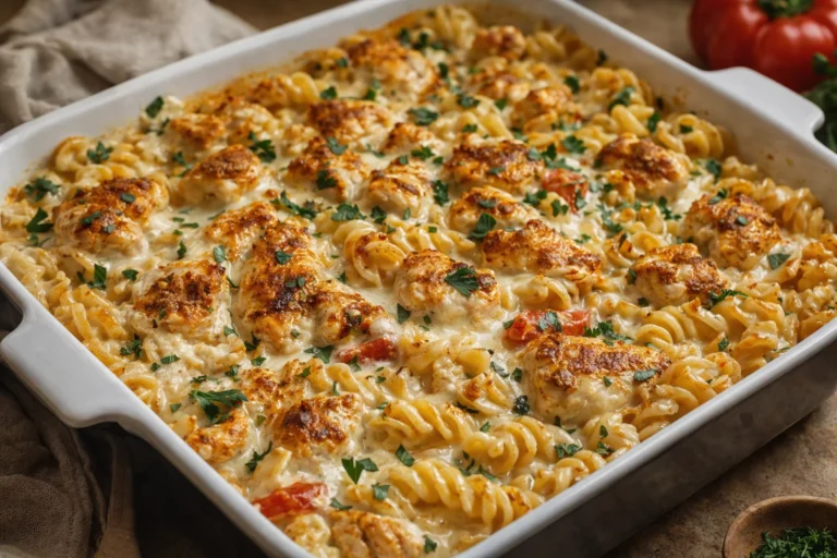 Cajun Cream Cheese Chicken Pasta Bake A Quick  Easy Dinner Recipe