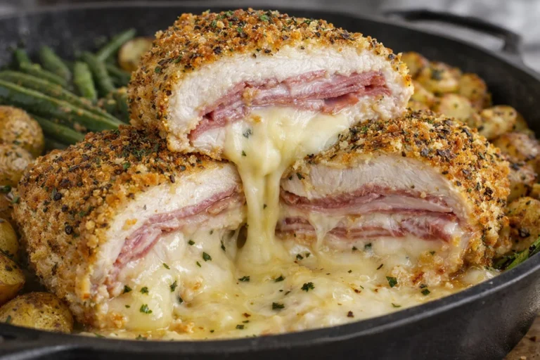 Creamy Chicken Cordon Bleu Easy One-Pan Recipe for Dinner Bliss