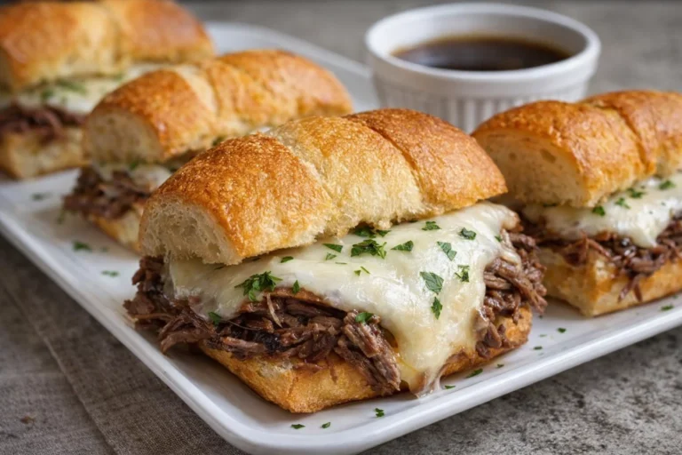 Crockpot French Dip Sandwiches Easy and Delicious Comfort Food Recipe