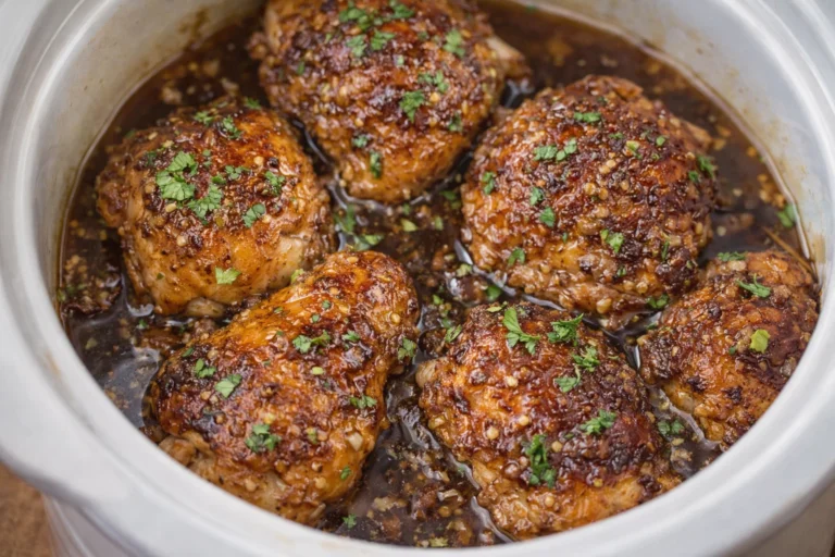 Slow Cooker Brown Sugar Garlic Chicken Simple Recipe for Delicious Family Dinner