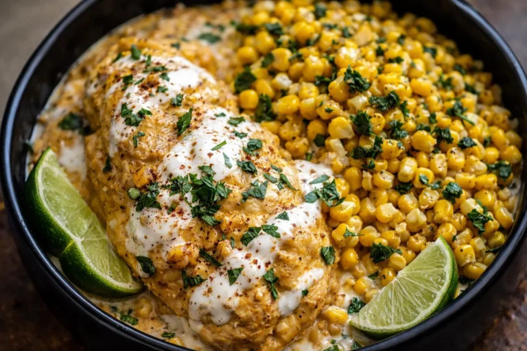 Slow Cooker Street Corn Chicken A Simple, Healthy Recipe for Family Dinners
