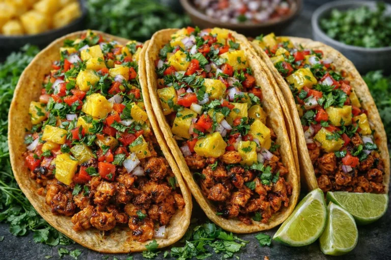 Sweet and Savory Pineapple Chicken Tacos Recipe for Quick Dinners