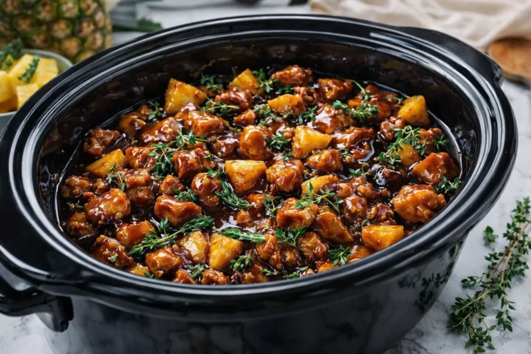 Sweet Hawaiian Crockpot Chicken Recipe Easy and Flavorful Meal for Families