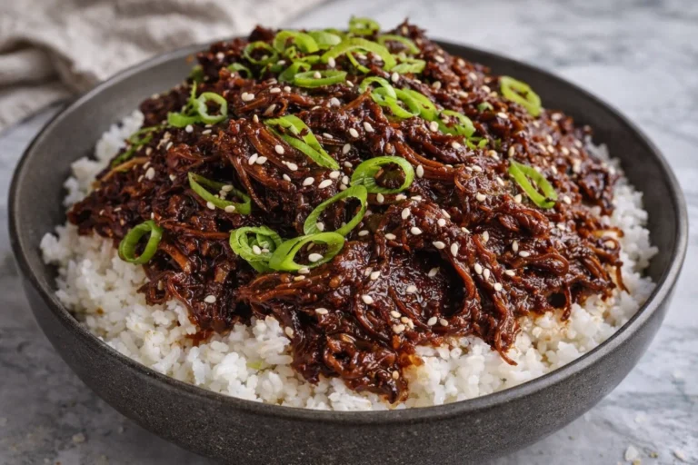 Slow Cooker Korean Beef Easy  Flavorful Dinner Recipe for Families