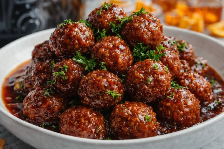 Sweet Chili Meatballs Crockpot Recipe Easy, Delicious Party Appetizer