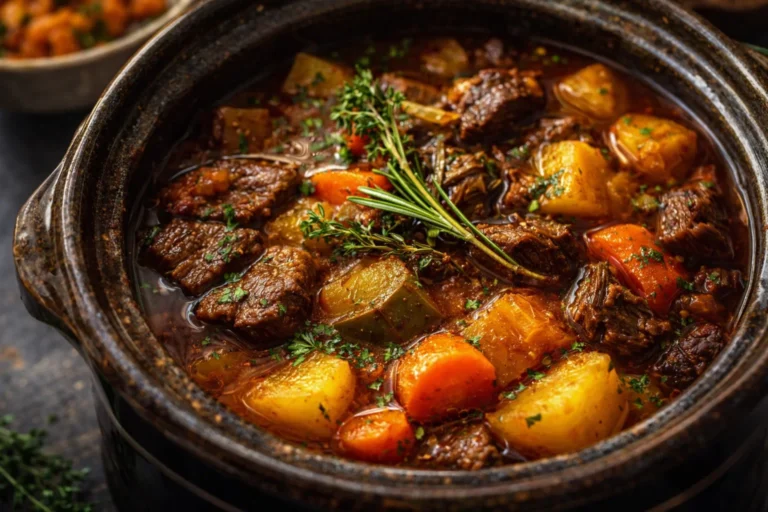 Hearty Fall Crockpot Beef Stew Recipe for Cozy Dinners