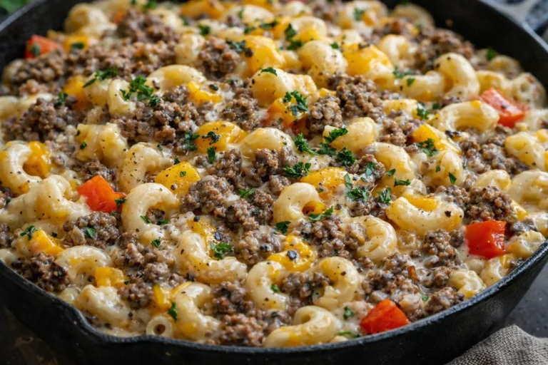 High-Protein Philly Cheesesteak Mac  Cheese Recipe for Busy Nights