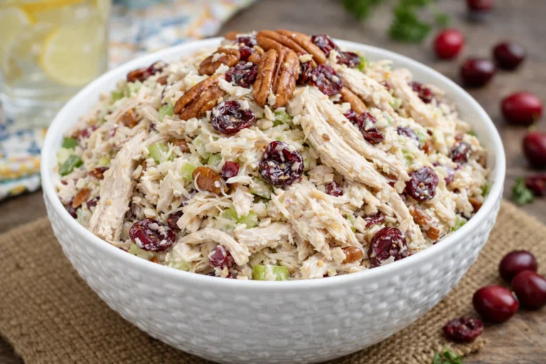 Keto Cranberry Chicken Salad A Simple, Healthy Recipe for Lunch