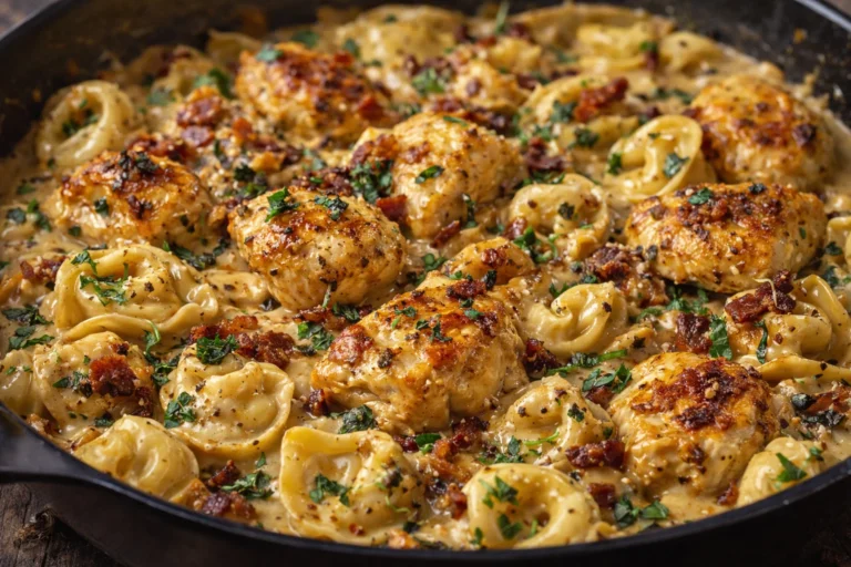 Marry Me Chicken Tortellini A Simple One-Pan Healthy Dinner Recipe