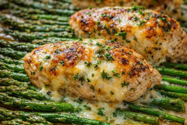 Caesar Chicken with Asparagus A Quick  Easy Healthy Dinner Recipe