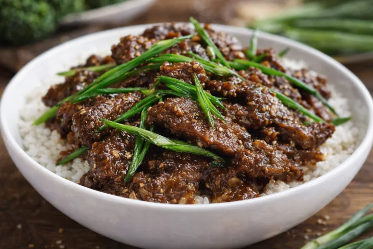 Slow Cooker Mongolian Beef Easy  Healthy Dinner Recipe for Families
