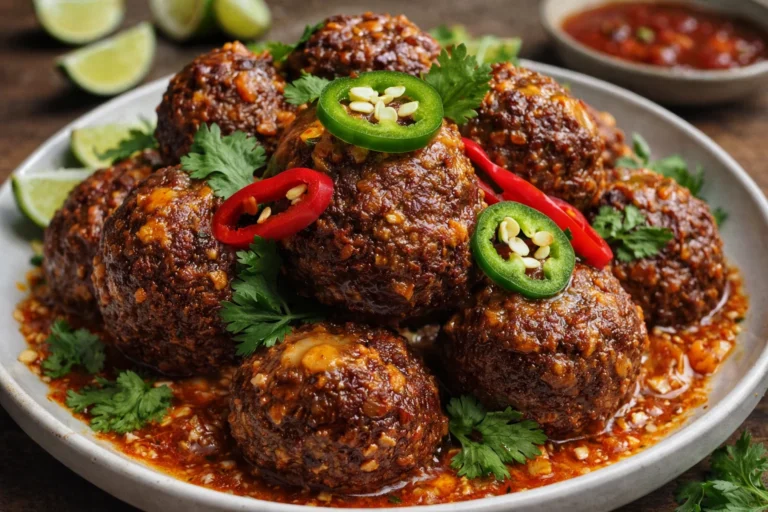 Spicy Mexican Donkey Balls Flavorful Meatballs for Appetizers or Dinner
