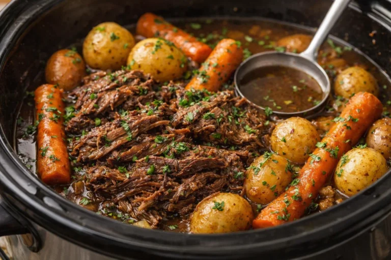 Ultimate Crockpot Chuck Roast Recipe A Simple One-Pot Meal for Families