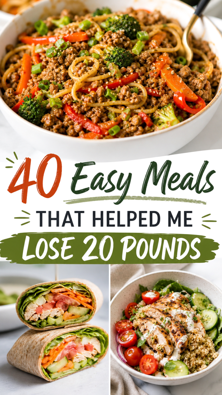 40 Easy Healthy Dinner Recipes for Weight Loss and Quick Family Meals