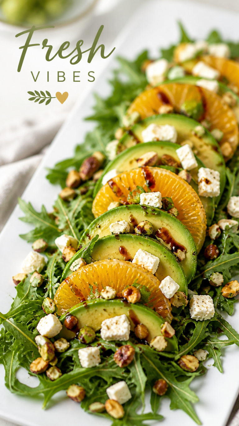 Healthy Avocado Citrus Salad Recipe  Easy Clean Eating Dinner Idea
