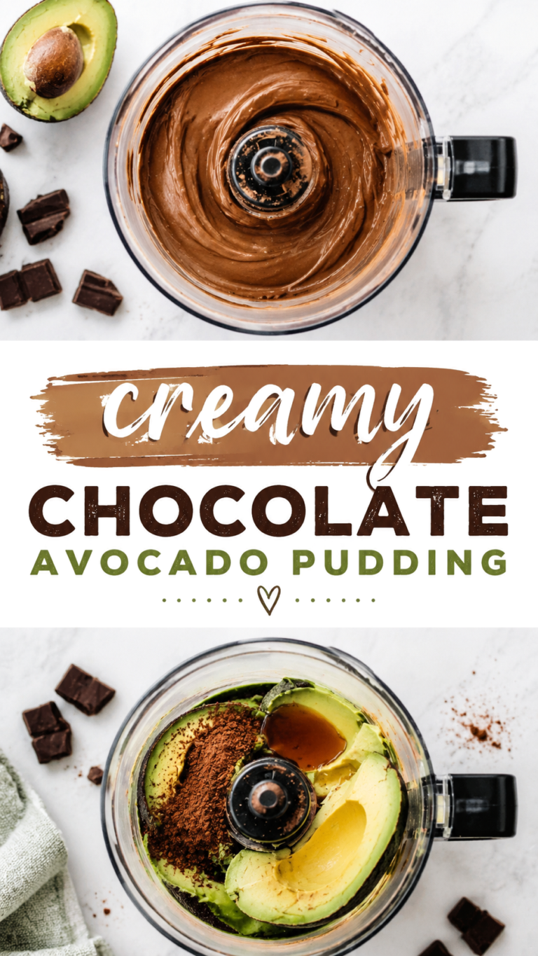 Healthy Chocolate Avocado Pudding Recipe  Easy Healthy Dessert