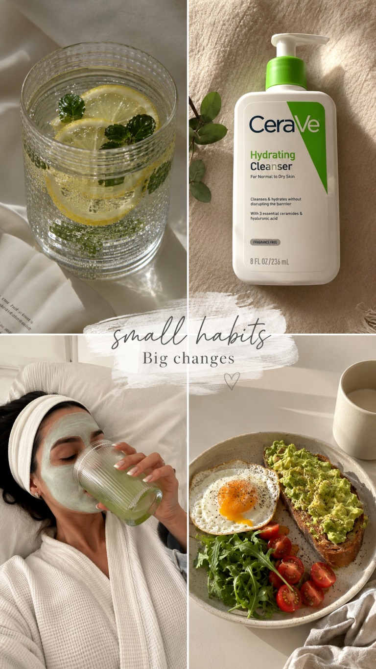 Healthy Glow Up Routine Clean Eating, Skincare  Easy Dinner Recipes