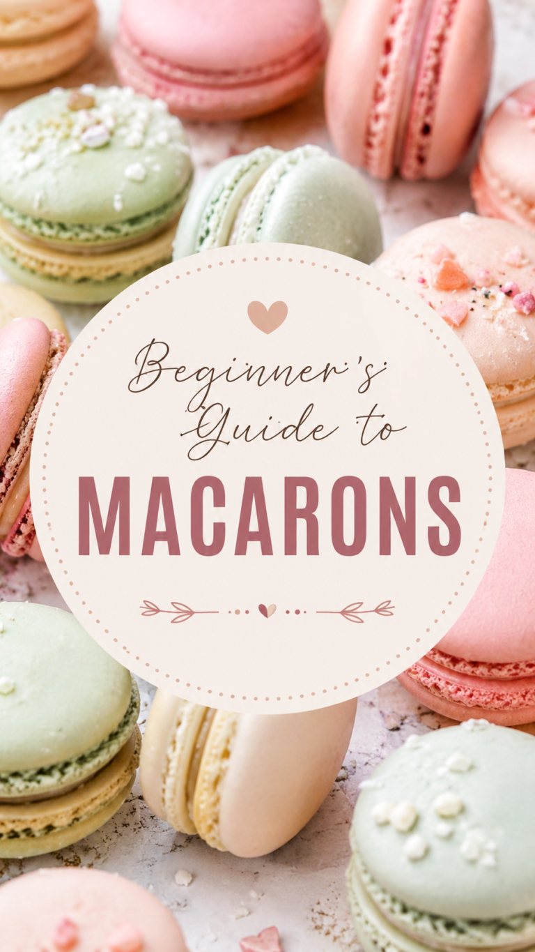Beginners Guide to French Macarons Easy Dessert Recipes  Baking Tips