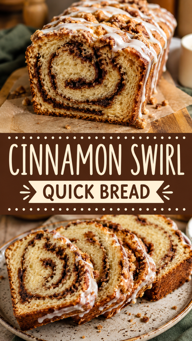 Best Cinnamon Swirl Banana Bread Recipe Easy Moist Homemade Quick Bread with Glaze
