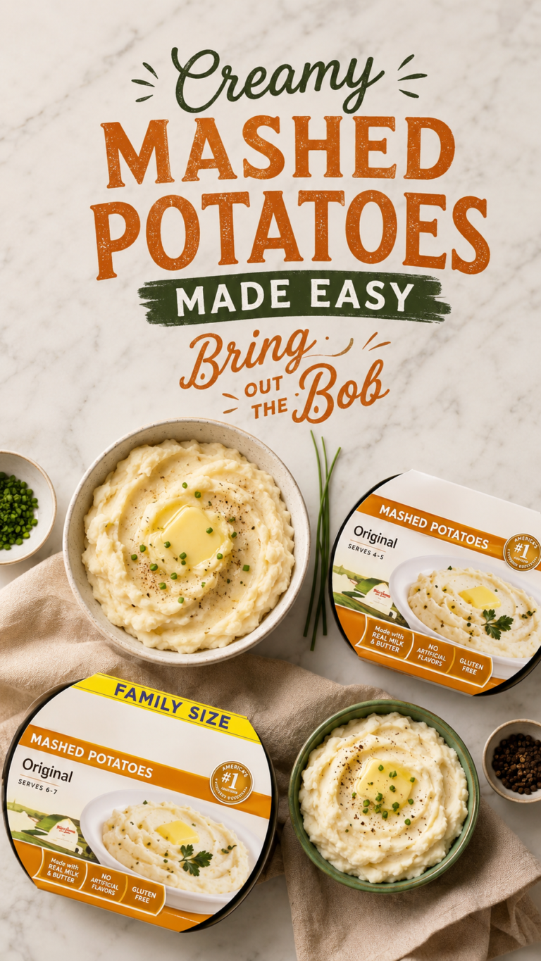 Bob Evans Mashed Potatoes Recipe Ideas  Easy Family Side Dish  Comfort Food