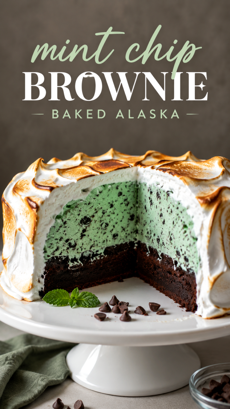 Brownie Baked Alaska Recipe Easy Frozen Dessert Recipes for Special Occasions