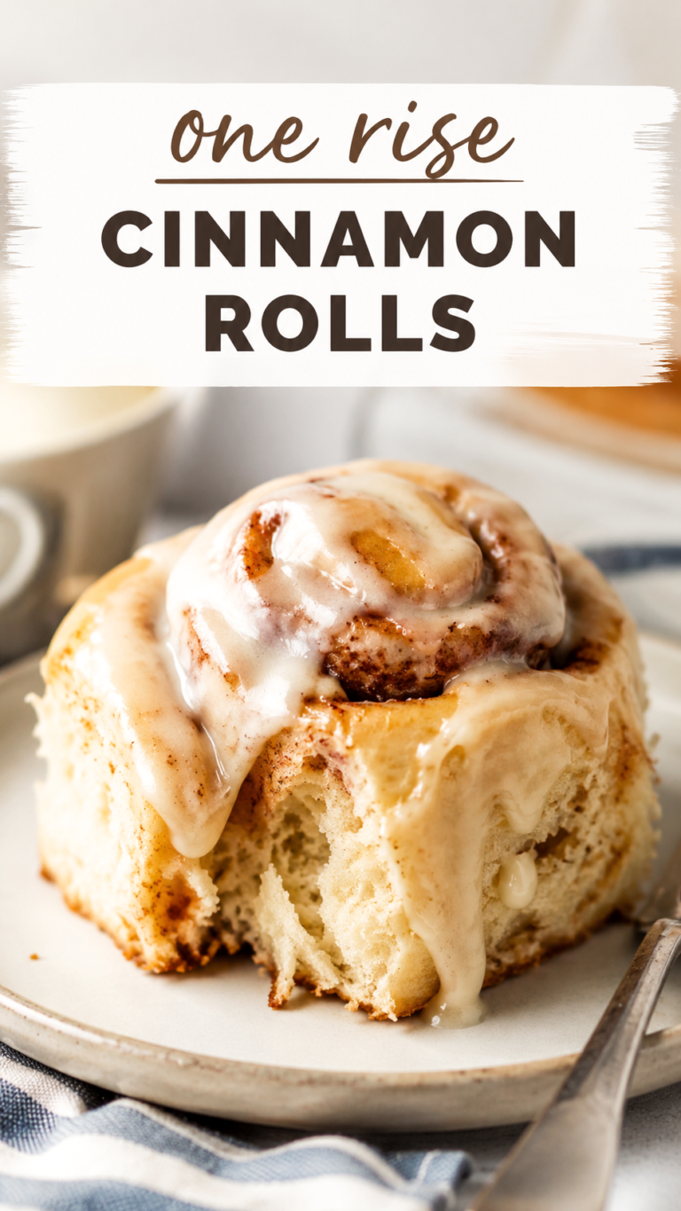 Easy One Rise Cinnamon Rolls Recipe for the Best Homemade Breakfast Ideas