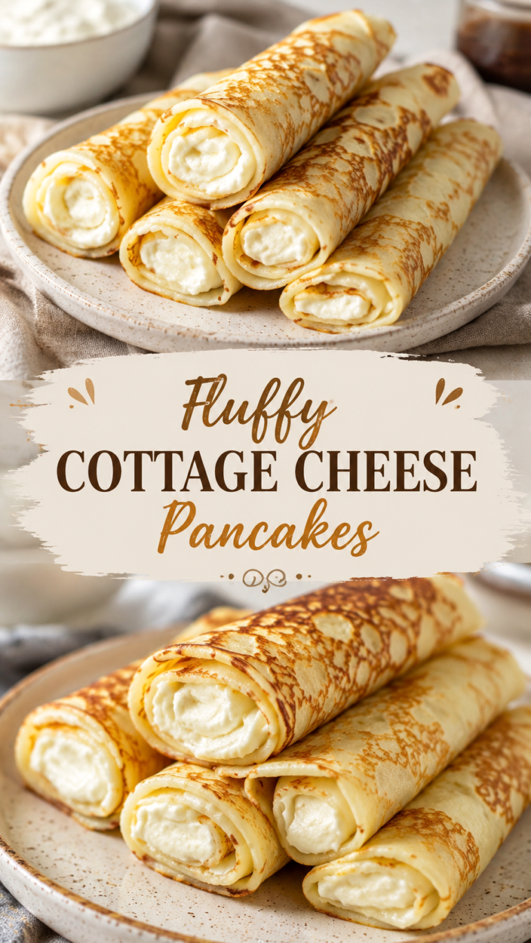 Healthy Flourless Cottage Cheese Pancakes Recipe Easy High Protein Breakfast Ideas