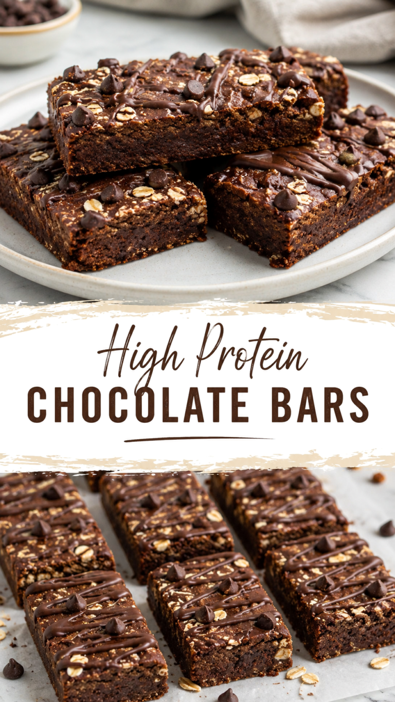 Healthy High Protein Bars Recipe for Meal Prep, Protein Snack, Healthy Breakfast Ideas
