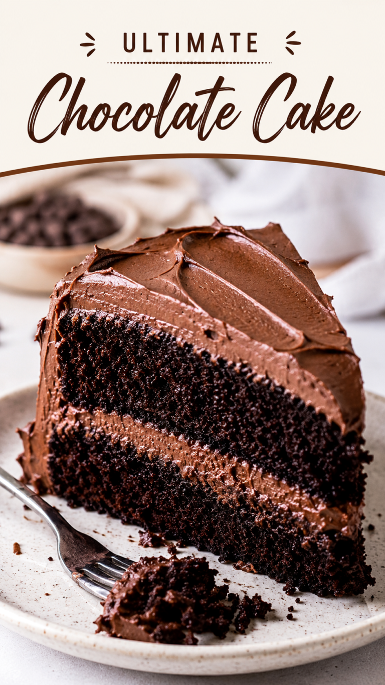 Super Moist Chocolate Cake Dessert Recipe for Every Chocolate Lover
