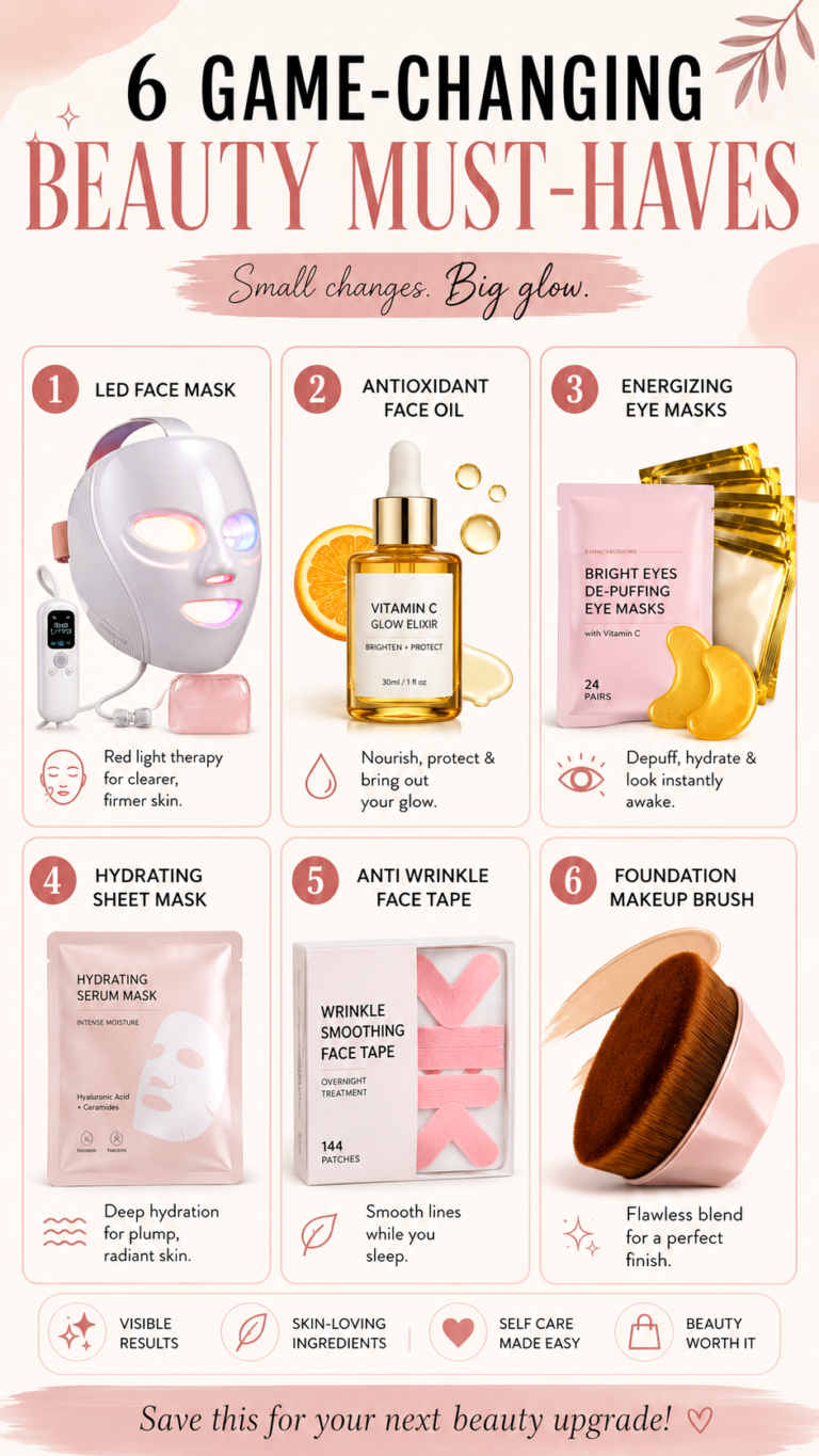 6 Game-Changing Beauty Must-Haves for Glowing, Radiant Skin