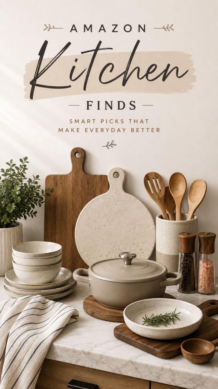 Amazon Kitchen Recipes Affordable Must-Haves That Look Expensive