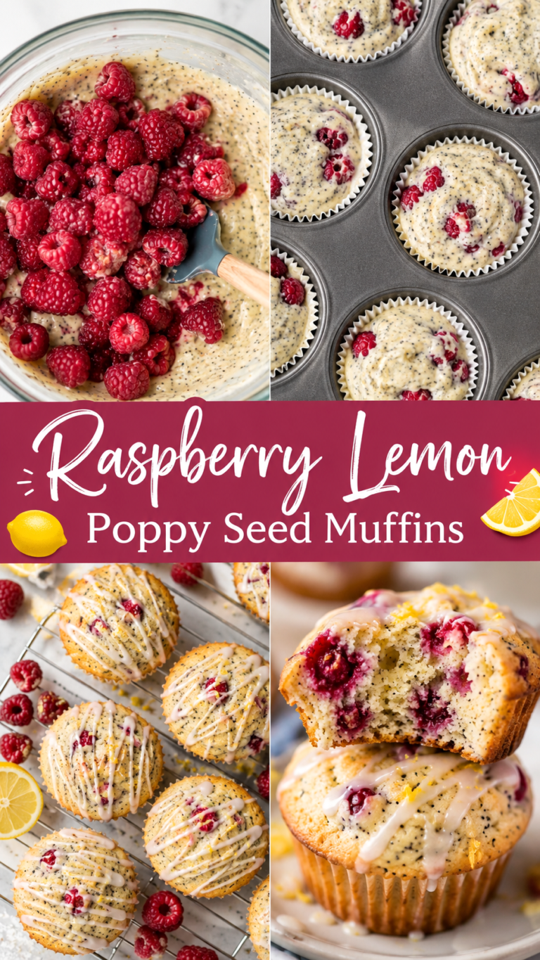 Blackberry Lemon Poppy Seed Muffins  Easy Breakfast Ideas