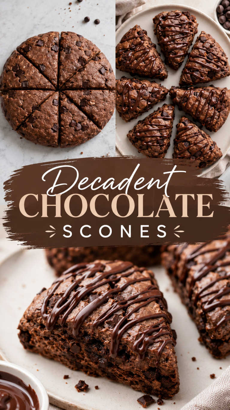 Chocolate Scones Recipe Easy Homemade Chocolate Dessert Recipes for Every Occasion