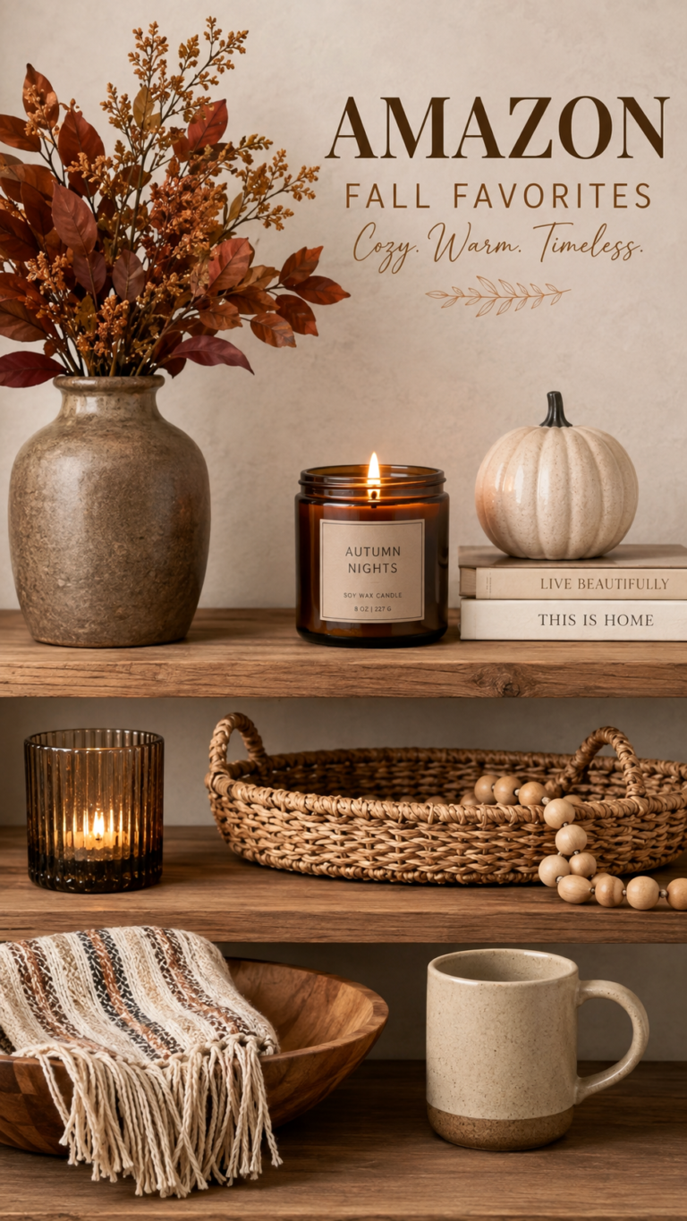 Cozy Fall Home Decor Ideas for a Warm, Rustic Home
