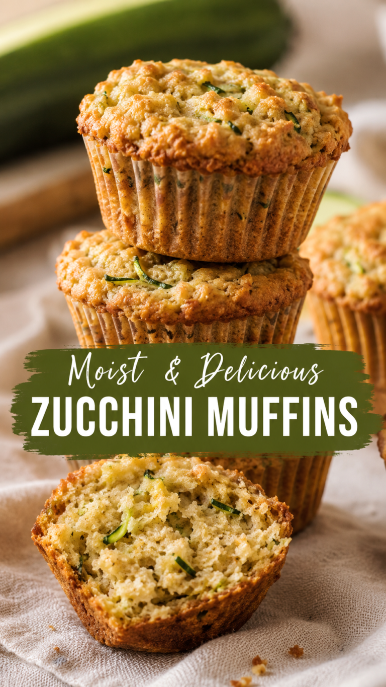 Cream Cheese Zucchini Muffins Easy Healthy Breakfast Idea