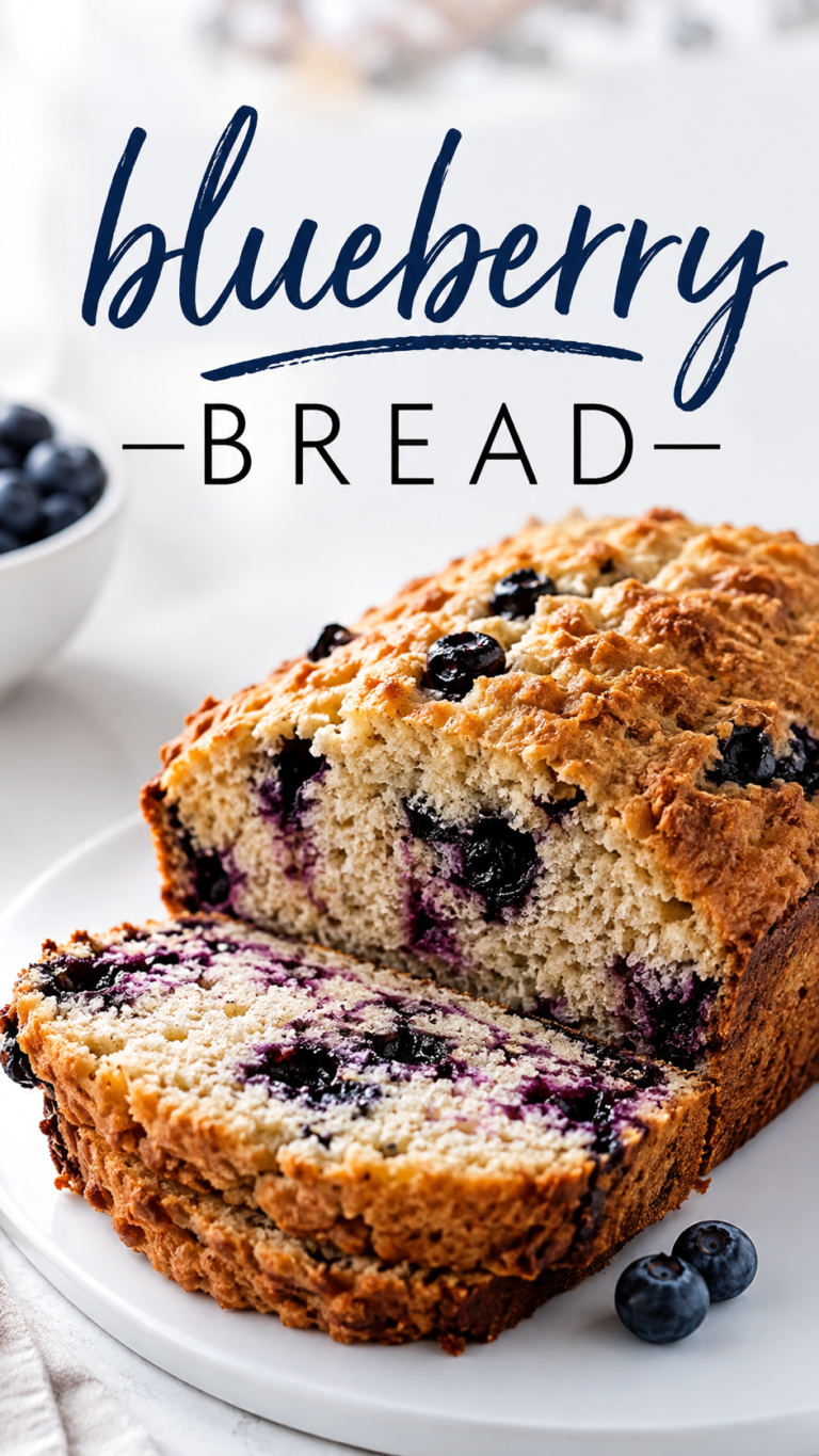 Easy Blueberry Muffin Bread Recipe for a Delicious Breakfast Idea
