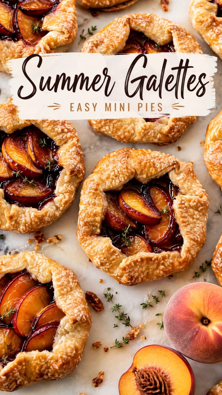 Easy Mini Fruit Galettes Recipe with Fresh Berries for the Perfect Homemade Dessert