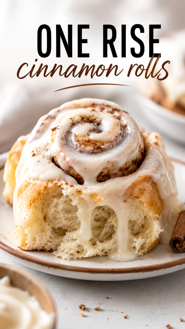 Easy One Rise Cinnamon Rolls Recipe for the Best Homemade Breakfast Ideas