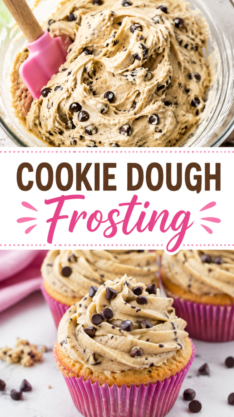 Edible Cookie Dough Frosting Recipe for Cupcakes  Easy Cookie Recipes