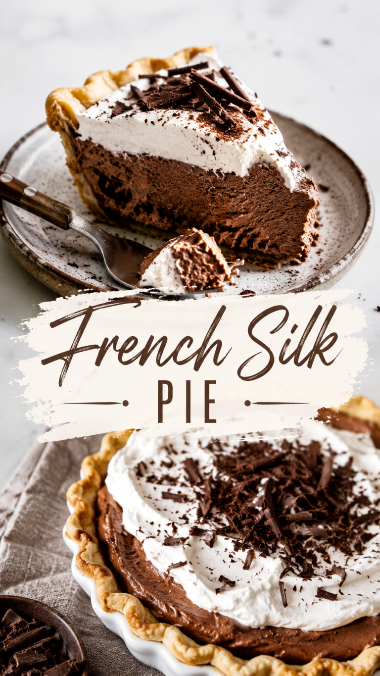French Silk Pie Recipe Rich, Creamy Chocolate Dessert Recipe for Any Occasion
