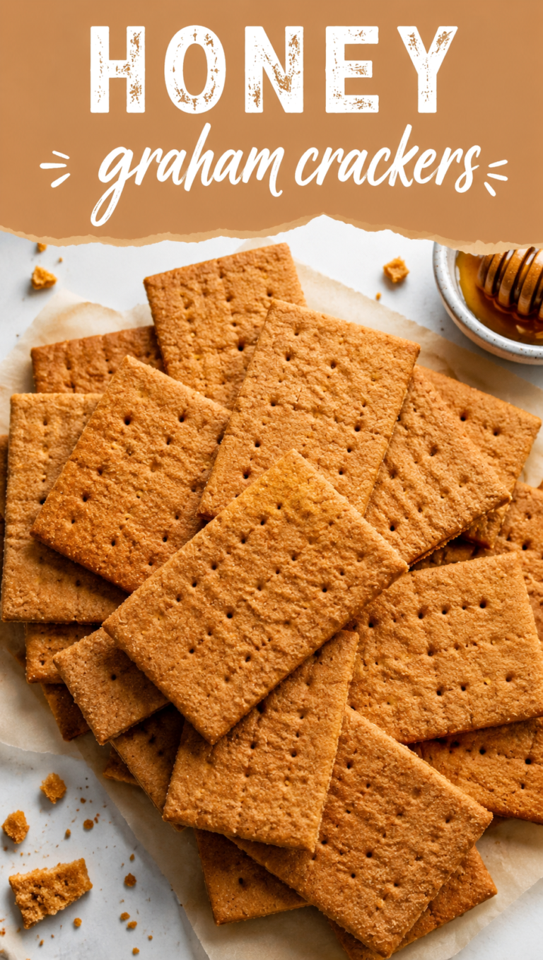 Homemade Graham Crackers Recipe Crispy, Sweet, and Easy to Make