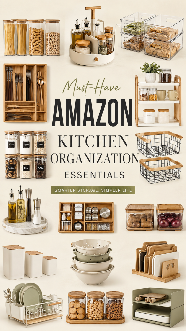 Kitchen Organization Ideas for Storage  Pantry Essentials