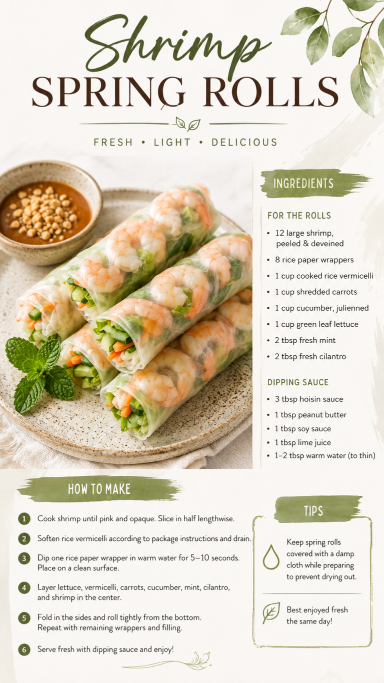 Shrimp Recipes Fresh  Easy Shrimp Spring Rolls