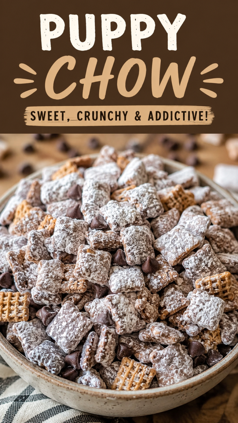 Smores Puppy Chow Recipe  Easy Chocolate Dessert Snack Mix