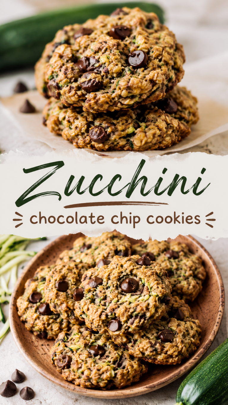 Zucchini Chocolate Chip Cookies Recipe  Easy Homemade Cookie Recipes
