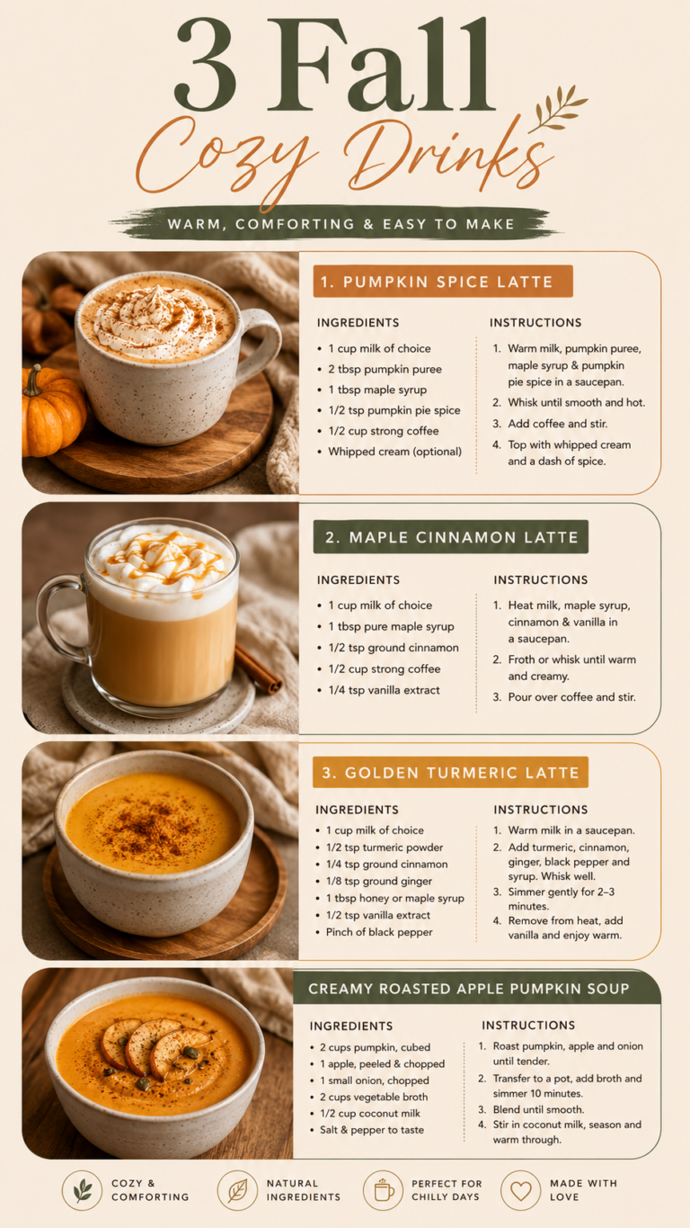 Easy Fall Soup Recipes Creamy Pumpkin  Apple Soup for Cozy Comfort
